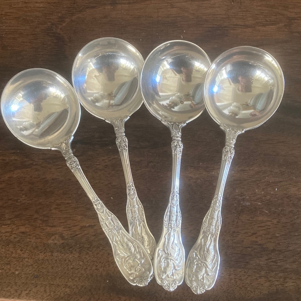 Gorham Mythologique buillion spoons